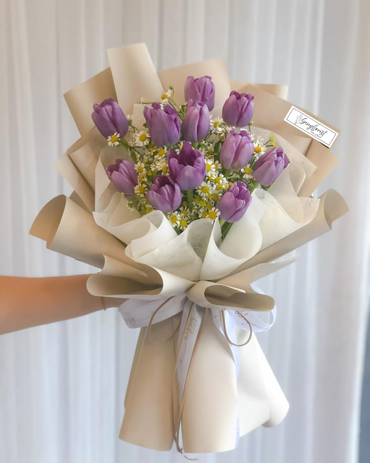 Purple Prince HAND BOUQUET